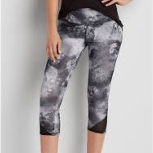 under armour heat gear cropped leggings w adjustable waistband